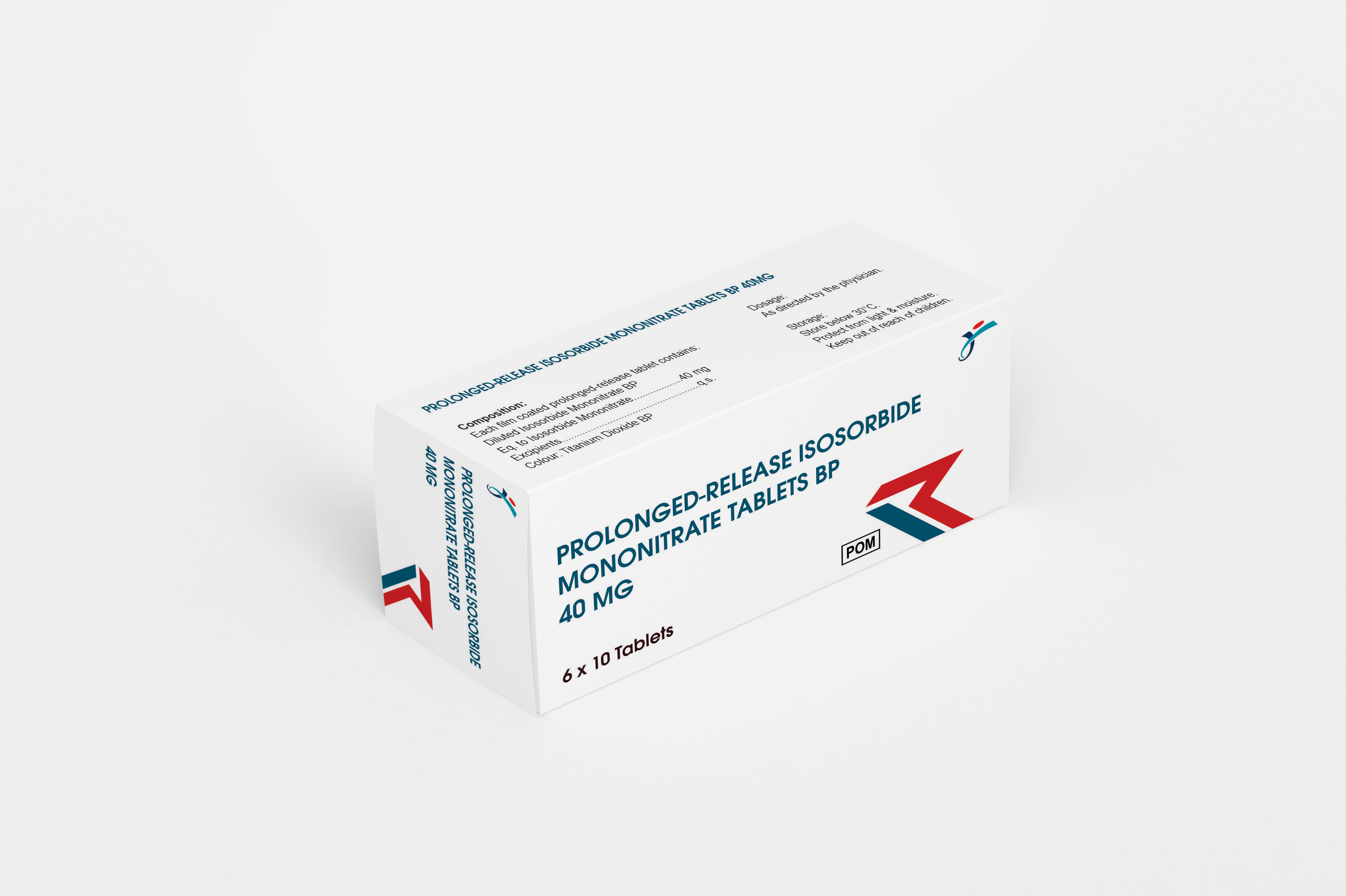 Prolonged- Release Isosorbide Mononitrate Tablets Bp 40mg